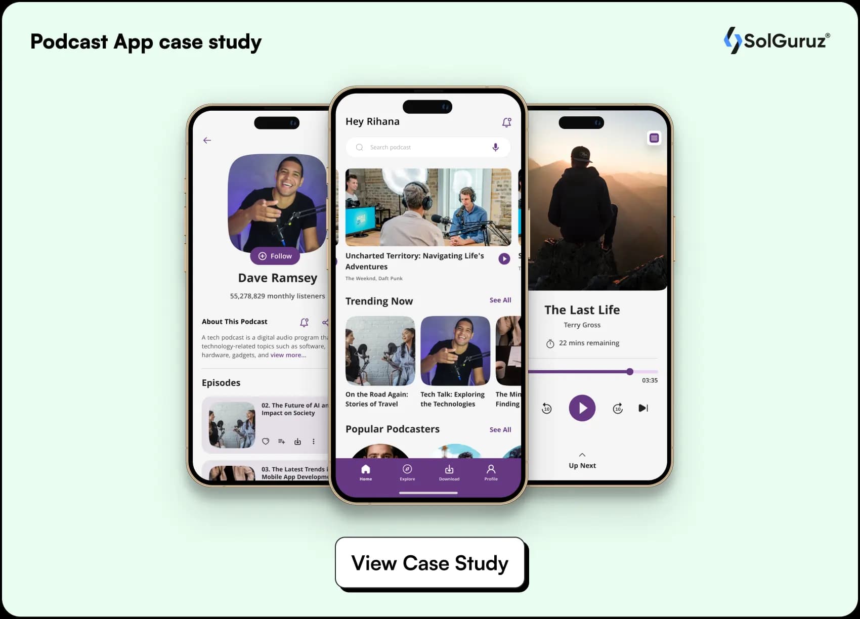 podcast app case study