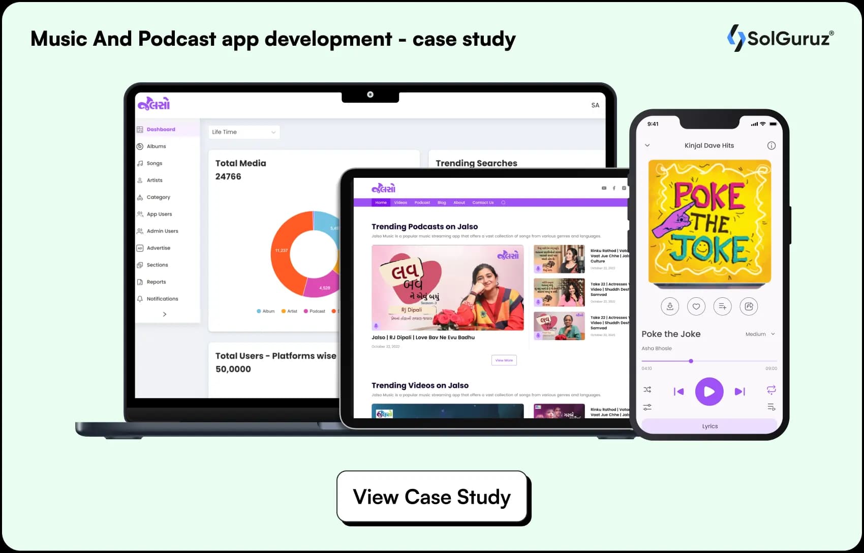 podcast app development case study
