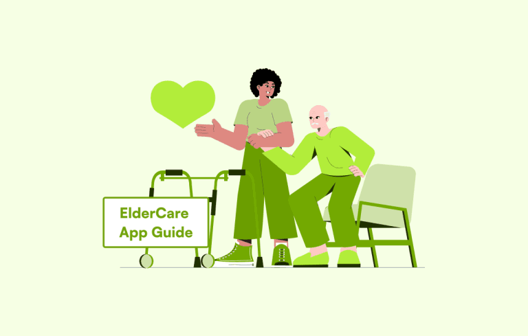 develop an eldercare app guide