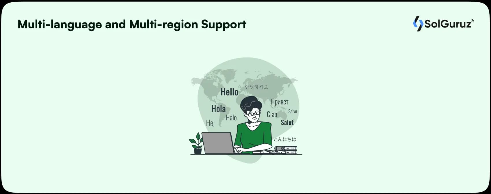 multi language and multi region support