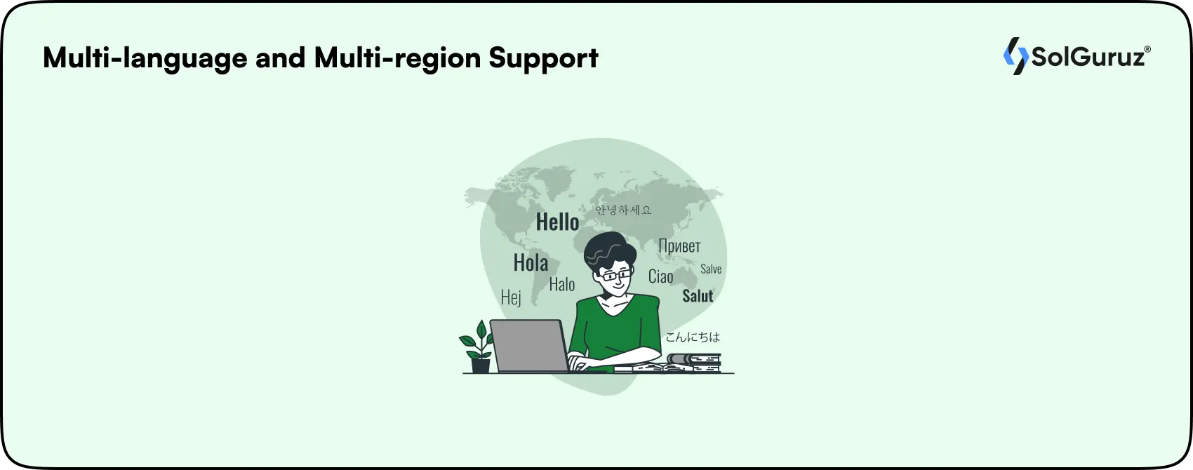 multi language and multi region support