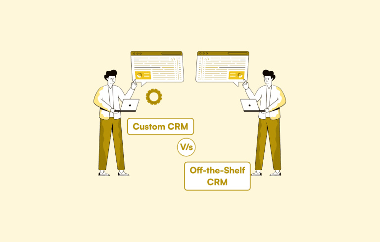 custom crm vs off-the-shelf crm