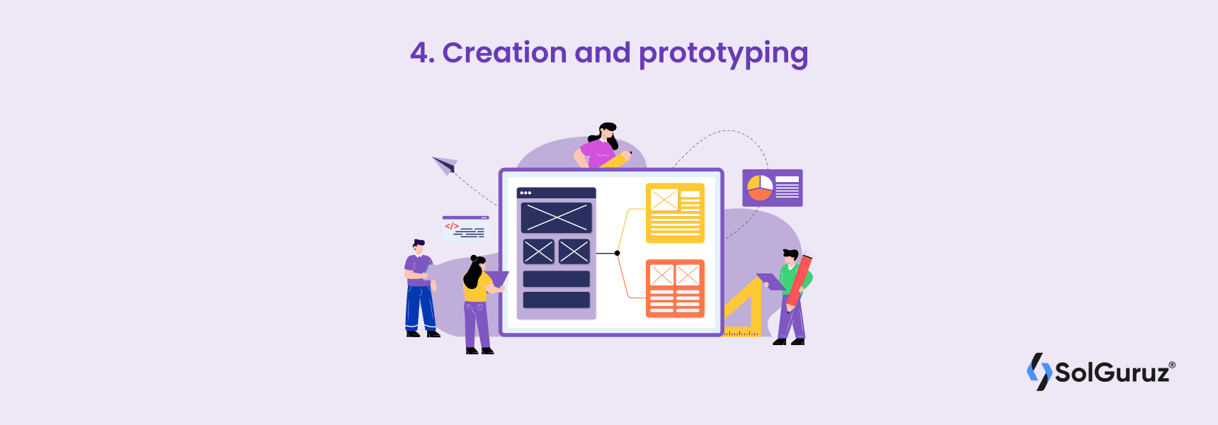 Rapid prototyping complements design sprints by facilitating the creation of simple, fast prototypes of an app that can be tested with users and refined depending on their input.